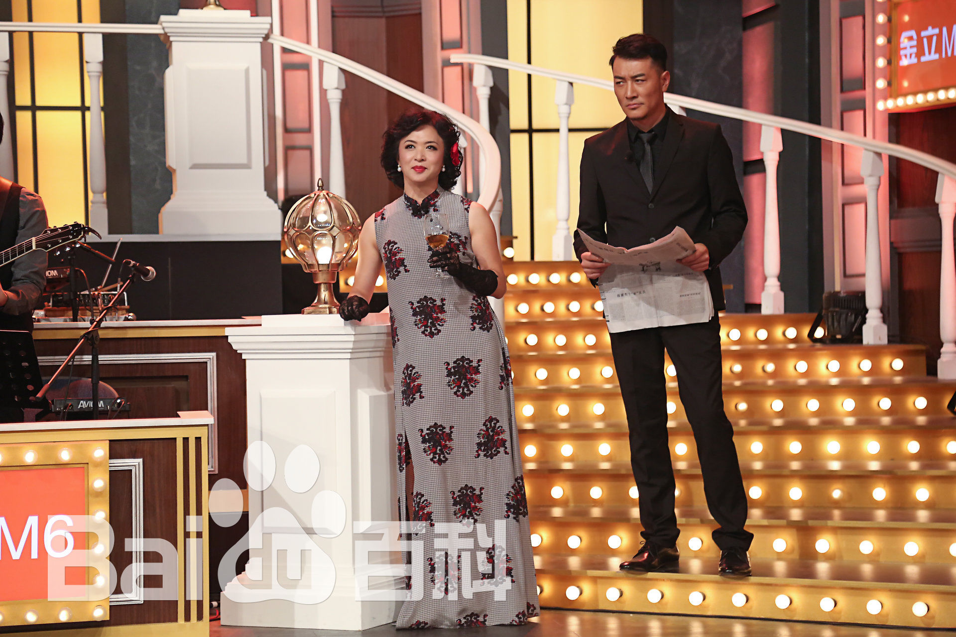 精选董彦麟在综艺秀：东方卫视《今夜百乐门》中的图册