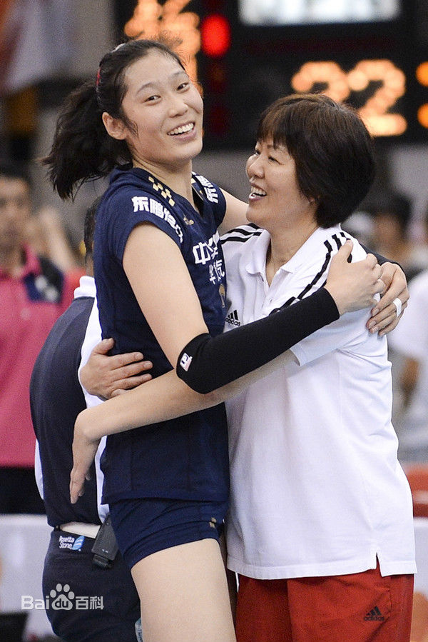 朱婷(Zhu Ting)获2015女排世界杯MVP前后照片