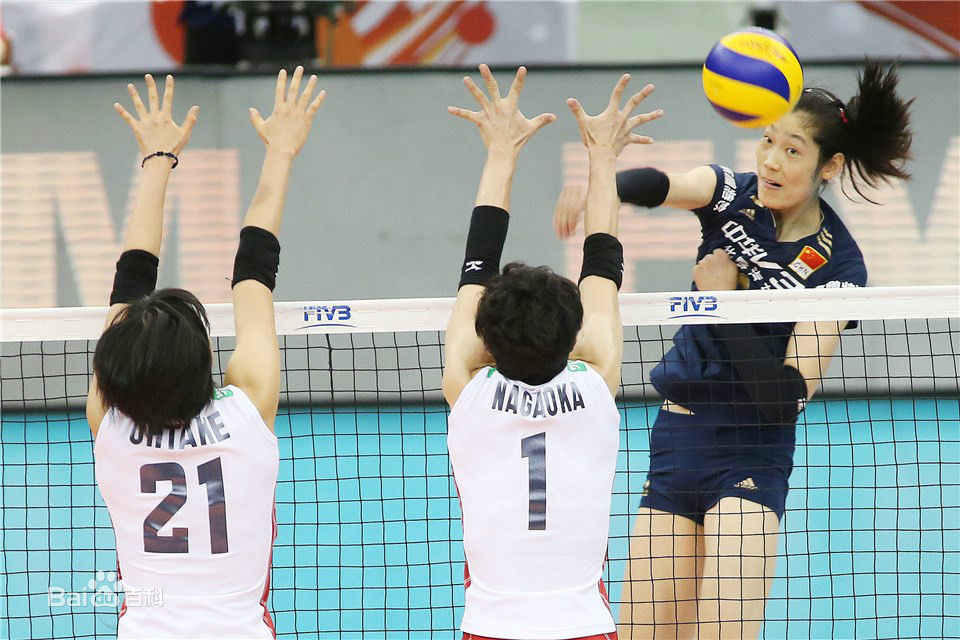 朱婷(Zhu Ting)获2015女排世界杯MVP前后照片