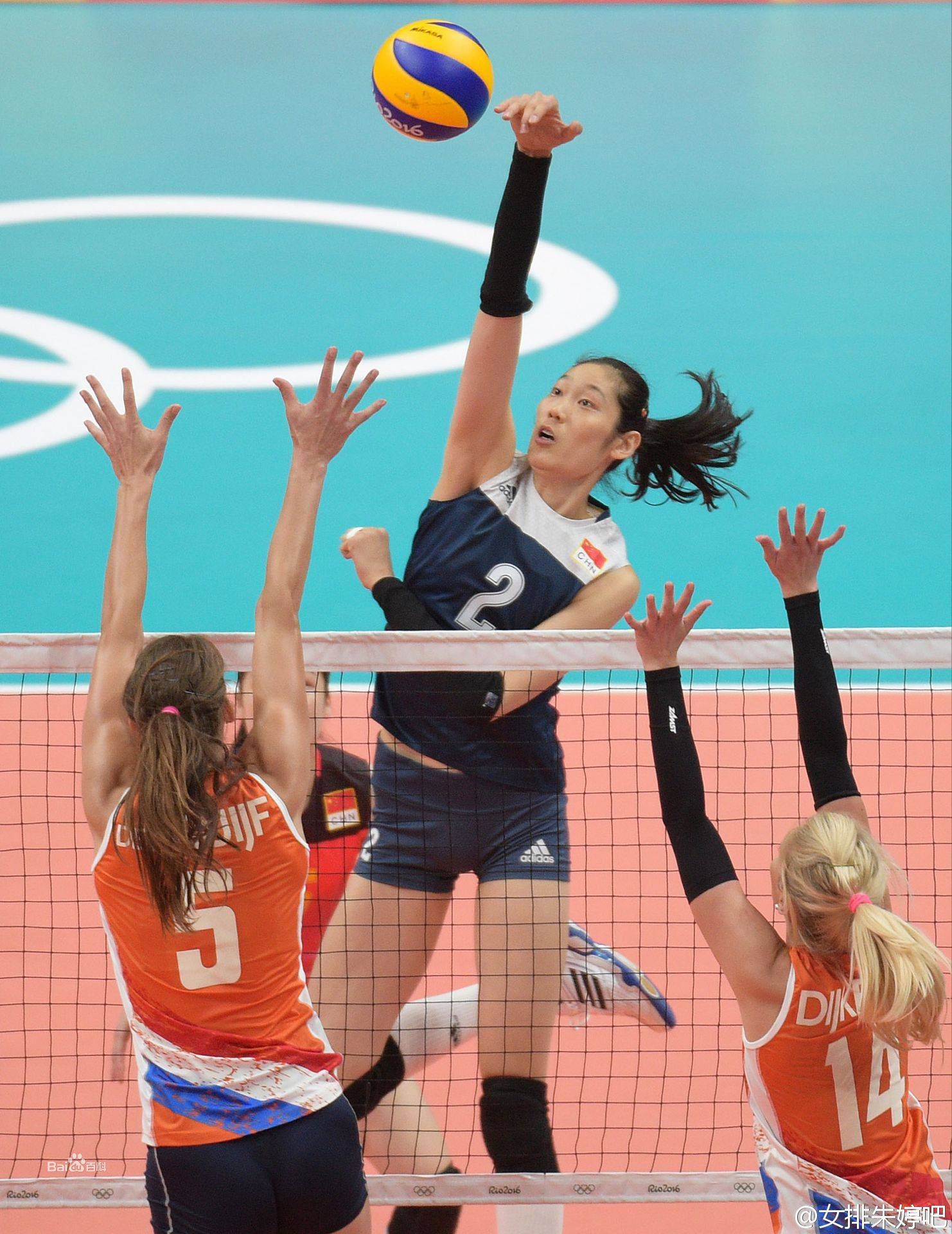 朱婷(Zhu Ting)2016年里约奥运会前后照片