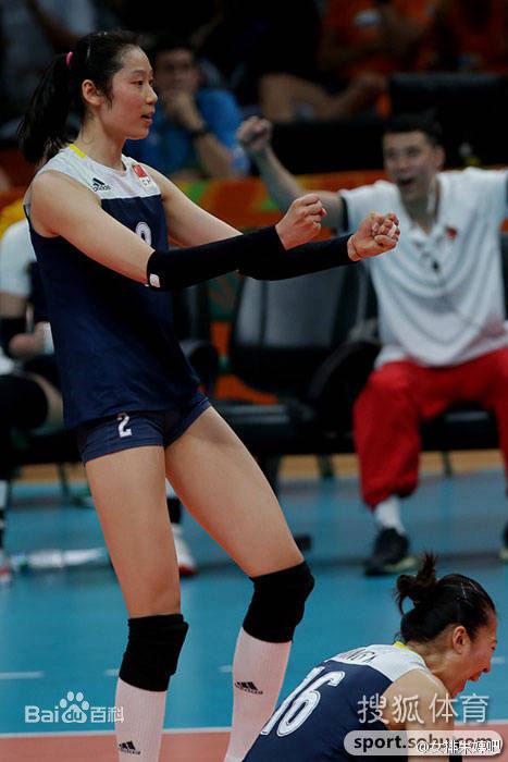 朱婷(Zhu Ting)2016年里约奥运会前后照片