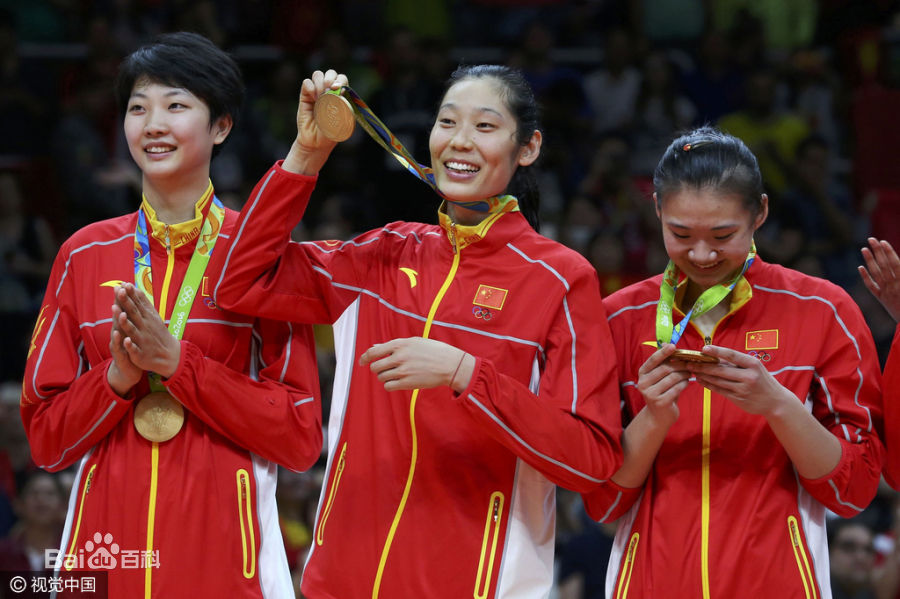 朱婷(Zhu Ting)2016年里约奥运会前后照片