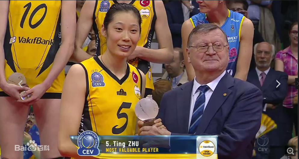 朱婷(Zhu Ting)2017年世俱杯MVP图册