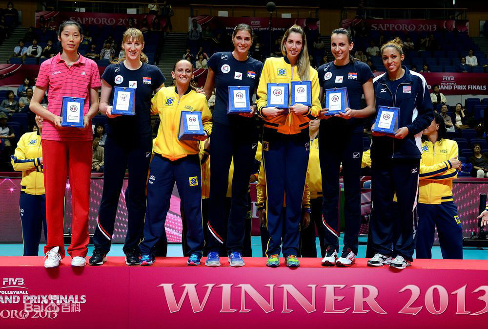 朱婷(Zhu Ting)2017年世俱杯MVP图册