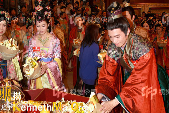 最全杨卓娜(Lenna_Yeung)在《公主嫁到》拍摄花絮中的壁纸