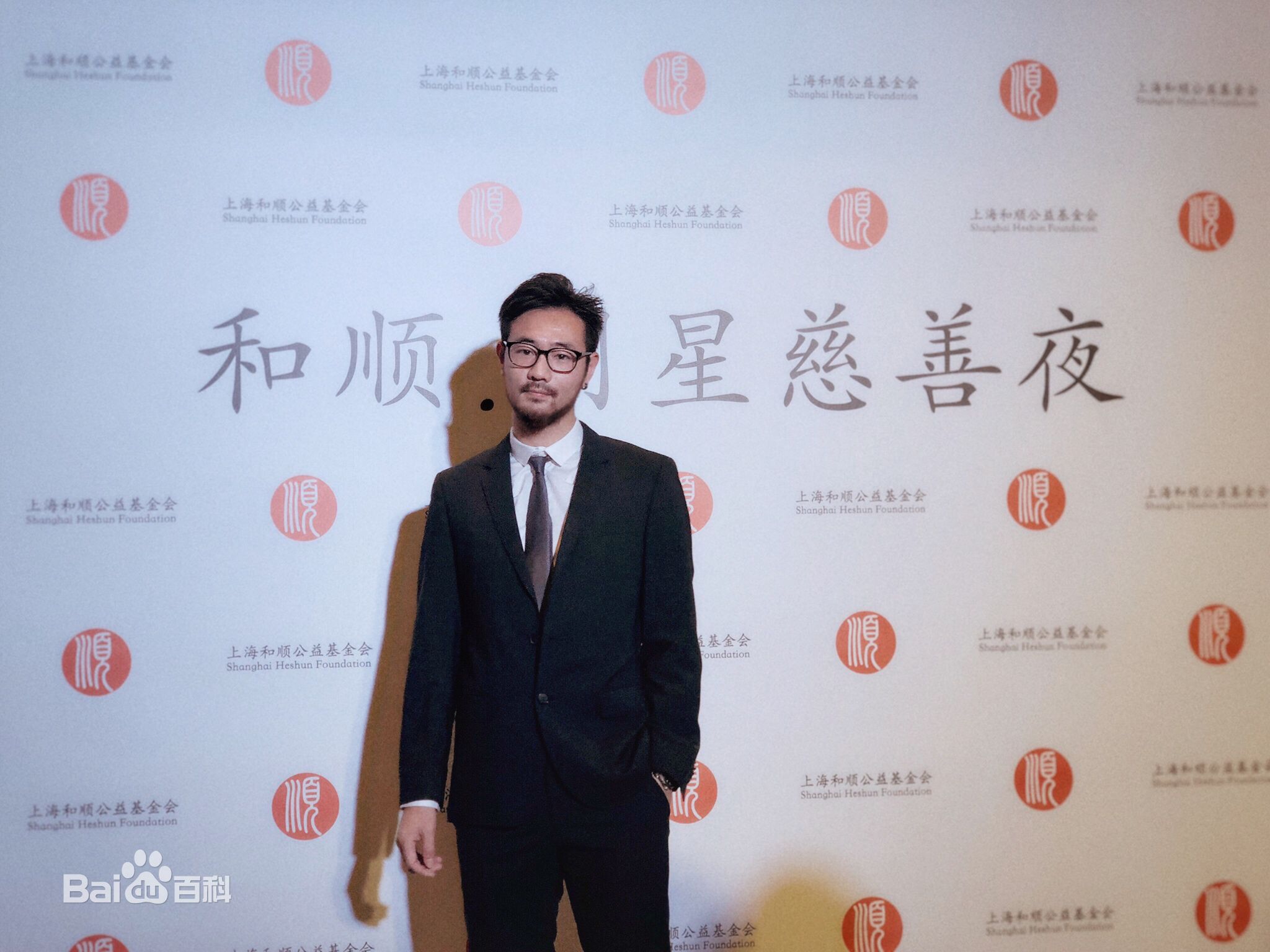 何泰然(Will)录制节目前后照片