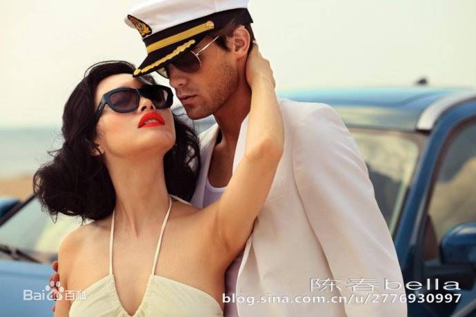 陈春(Bella)为男人装拍摄杂志