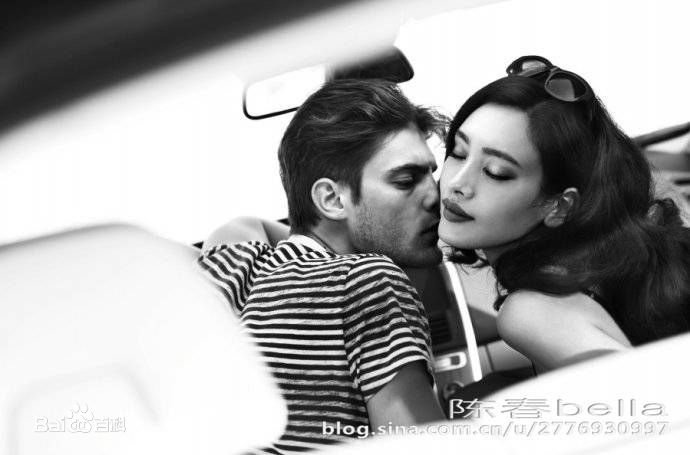 陈春(Bella)为男人装拍摄杂志