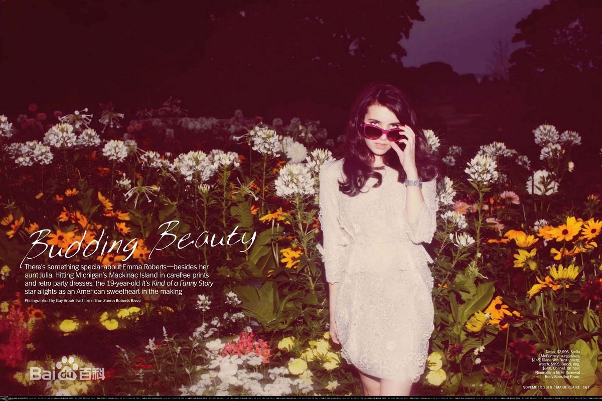 艾玛·罗伯茨(Emma Roberts)Emma素颜照相册