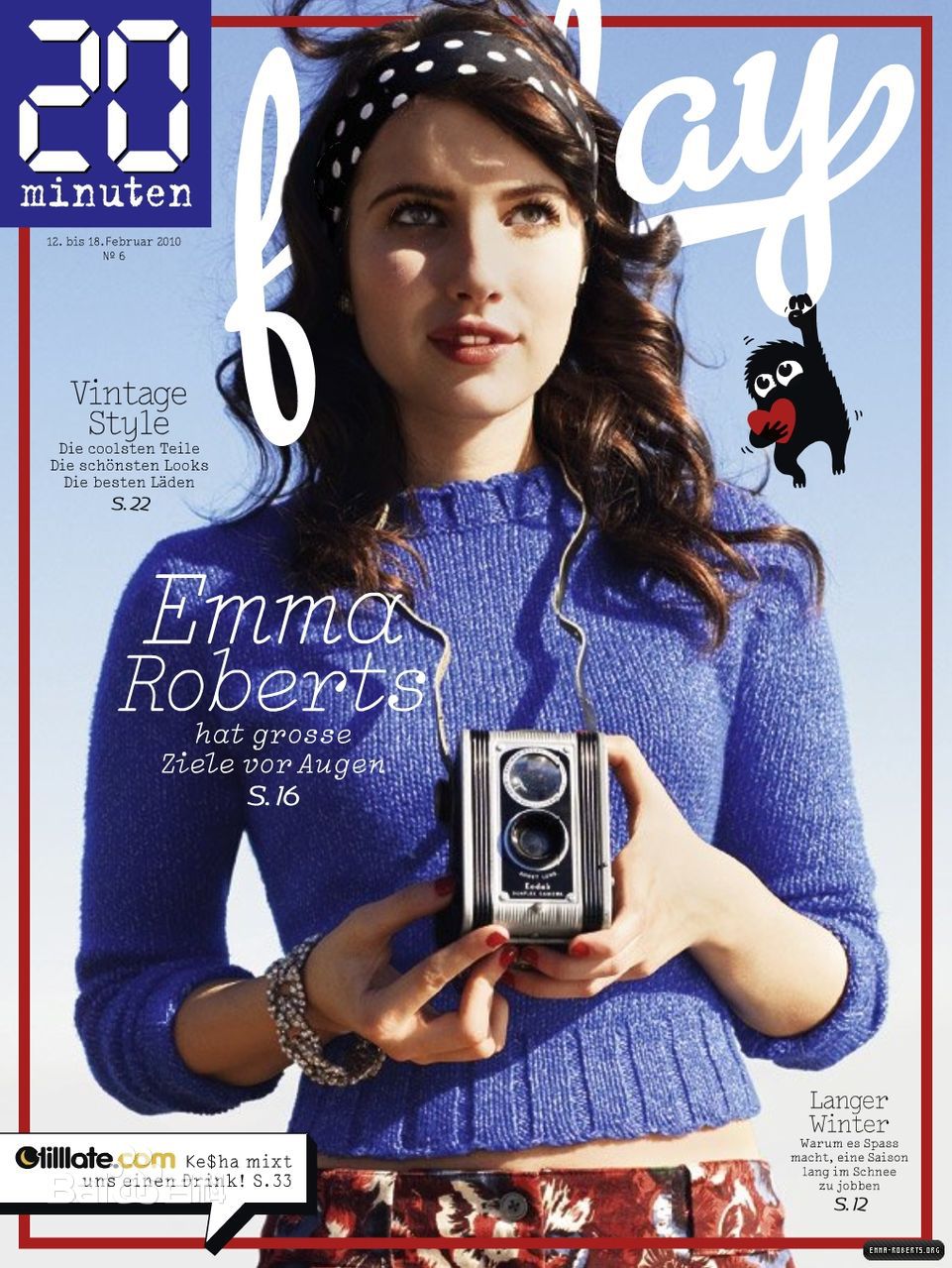 艾玛·罗伯茨(Emma Roberts)Emma素颜照相册