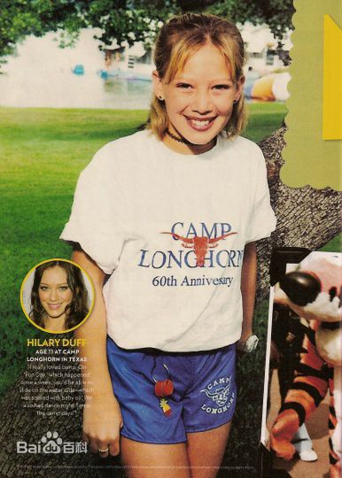 希拉里·达夫(Hilary Duff)前后照片