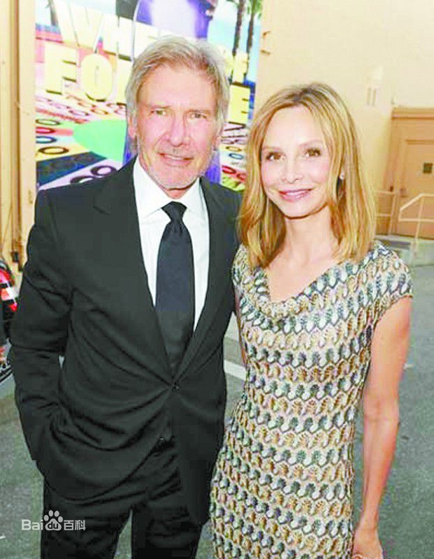 哈里森·福特(Harrison Ford)福特与妻子素颜照相册