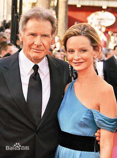 哈里森·福特(Harrison Ford)福特与妻子素颜照相册