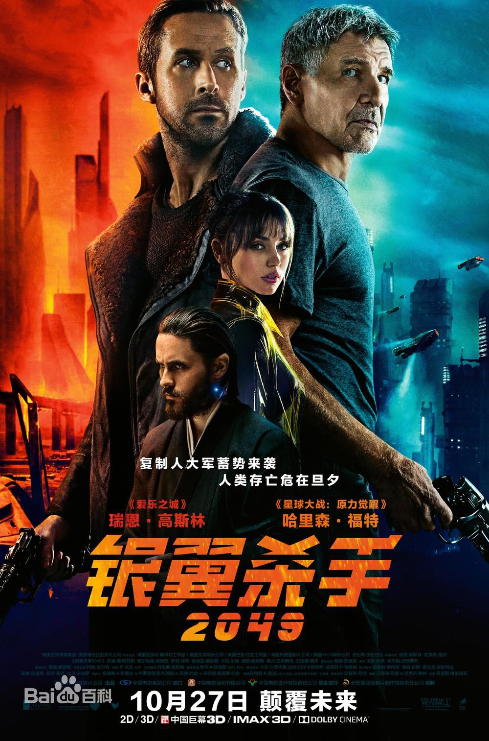 哈里森·福特(Harrison Ford)前后照片