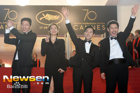 任时完(Yim Si Wan)戛纳红毯图素颜照壁纸