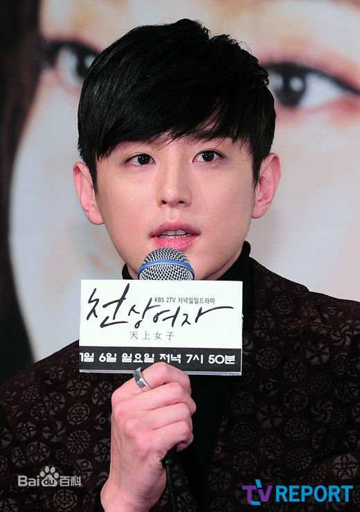 权律( KwonYul)出演电视剧2:天上女子前后照片