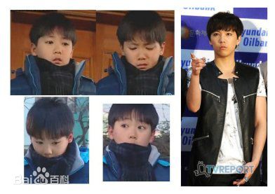 李洪基/李弘基(/Lee HongKi)幼年李洪基前后照片