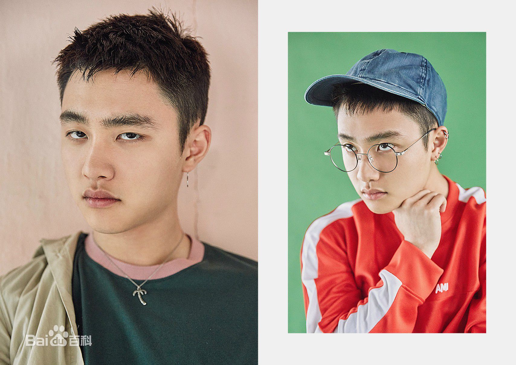 都敬秀(（韩文名）、Doh Kyungsoo、D.O.（官方艺名）、都暻秀（曾用名）、度庆洙（误译）)专辑内页扫图/官图素颜照相册