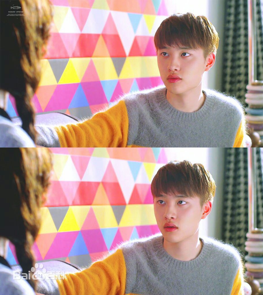 都敬秀(（韩文名）、Doh Kyungsoo、D.O.（官方艺名）、都暻秀（曾用名）、度庆洙（误译）)在网络剧-《我的邻居是EXO》图册中的