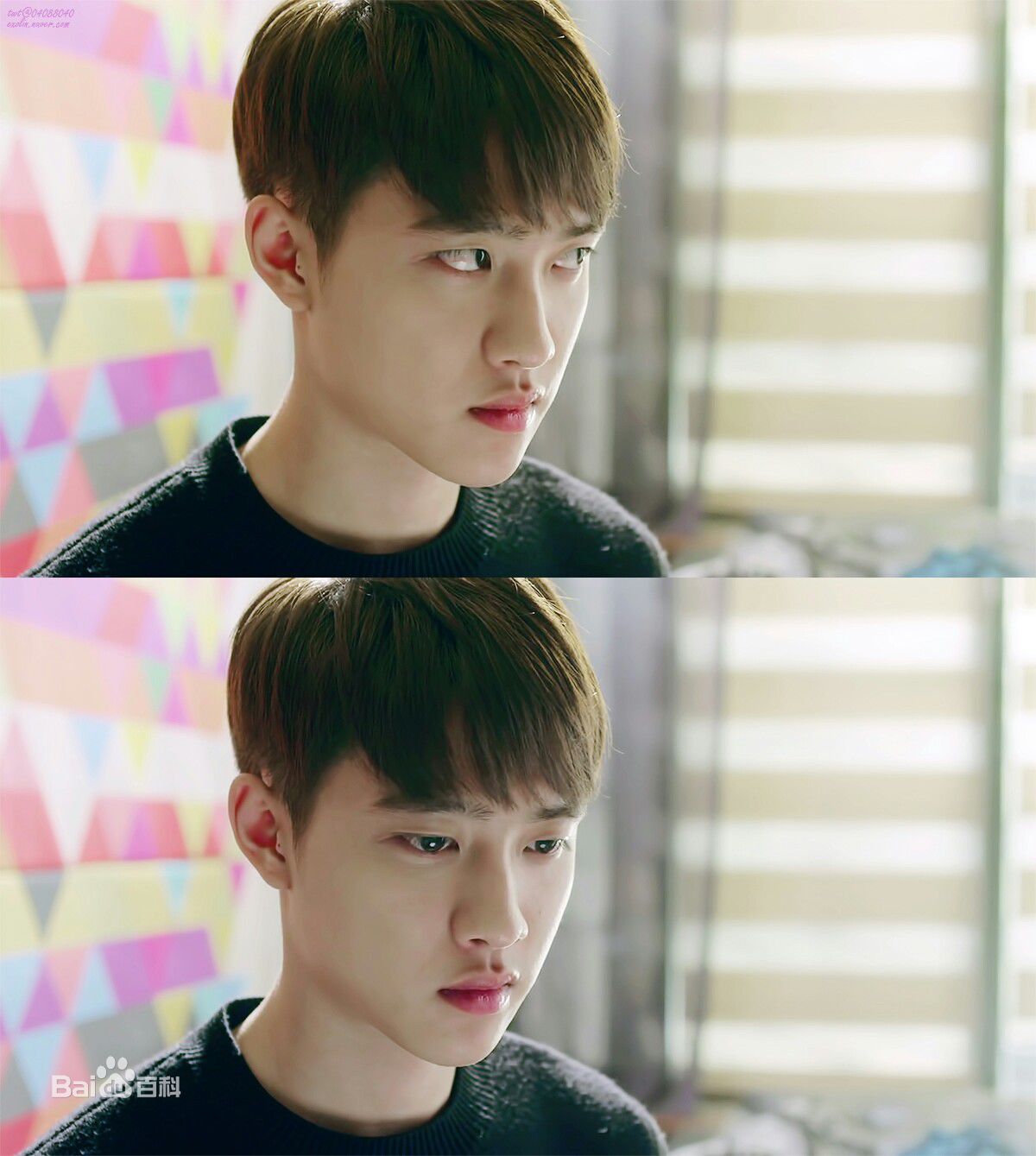 都敬秀(（韩文名）、Doh Kyungsoo、D.O.（官方艺名）、都暻秀（曾用名）、度庆洙（误译）)在网络剧-《我的邻居是EXO》图册中的