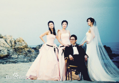 朴成雄()、申恩晶夫妇生活照相册