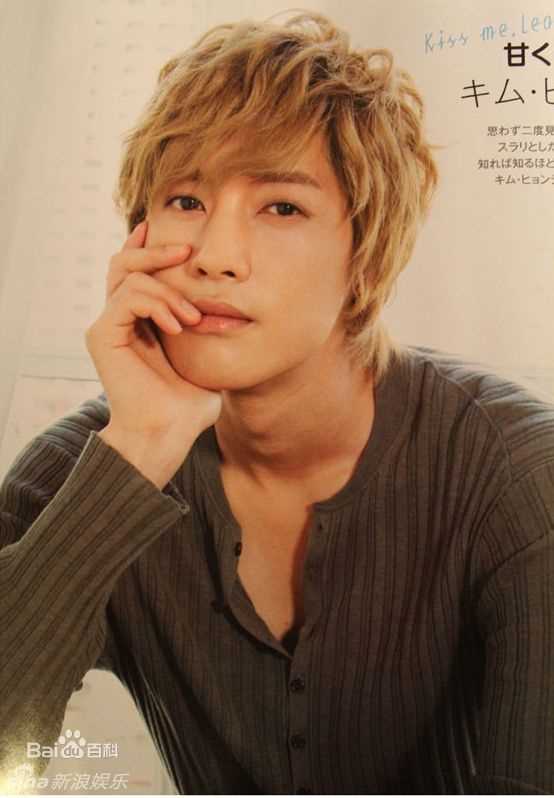 高清金贤重((韩)Kim Hyun Joong(英)キム·ヒョンジュン(日))精彩图册