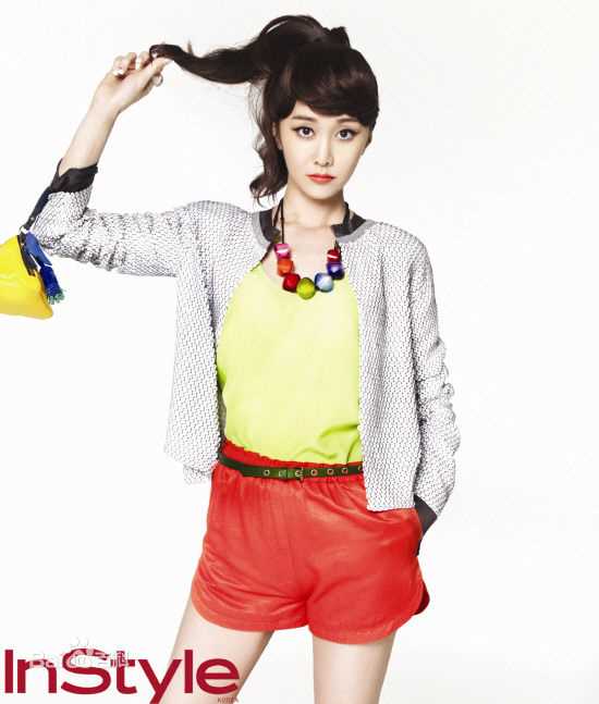 金旼序(Kim Min Seo)InStyle素颜照相册