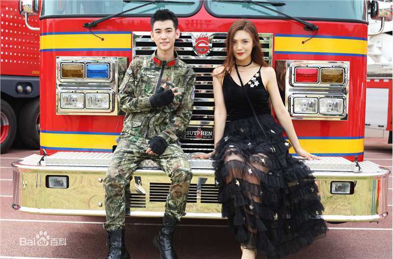 赵茜(Candice Zhao)在《特勤精英》开机仪式中的