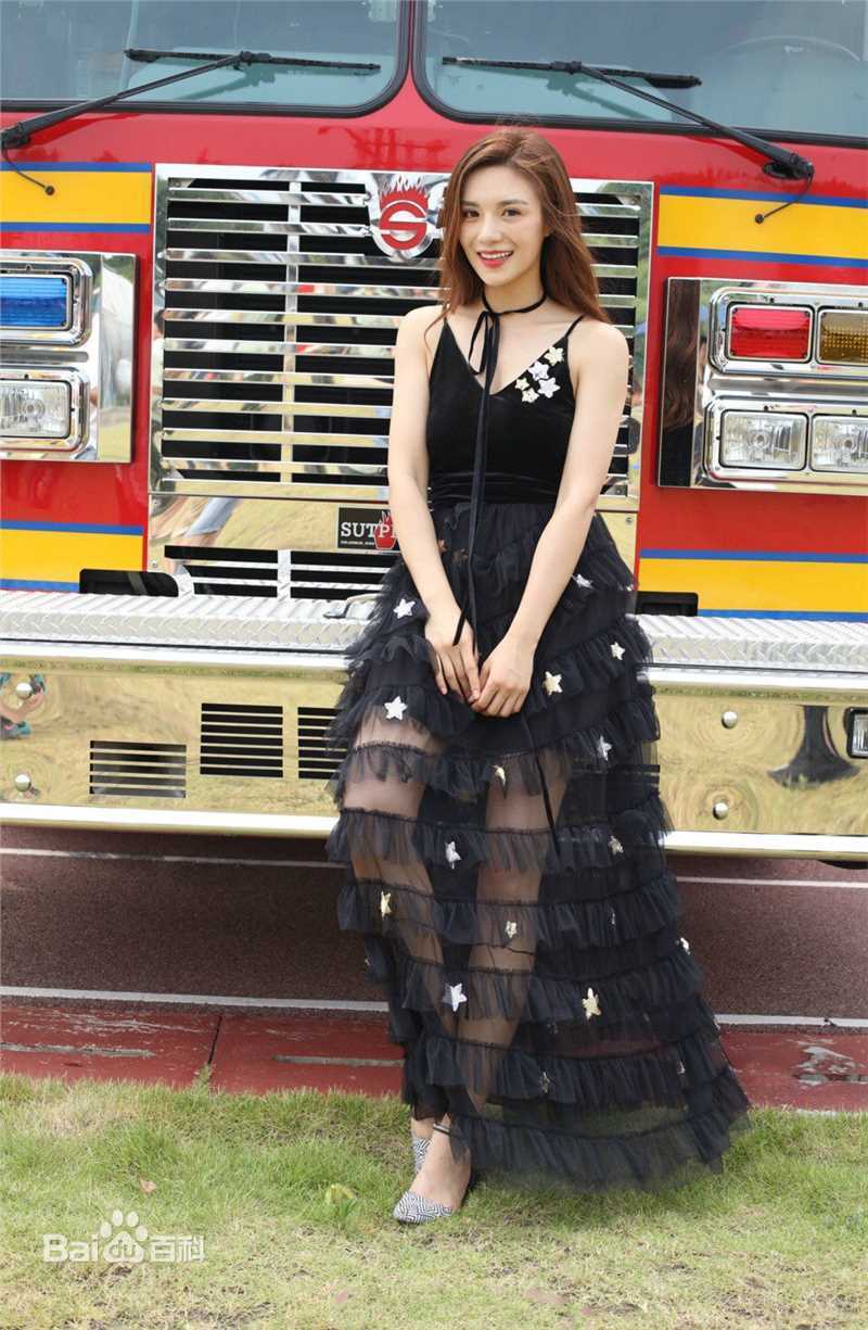 赵茜(Candice Zhao)在《特勤精英》开机仪式中的