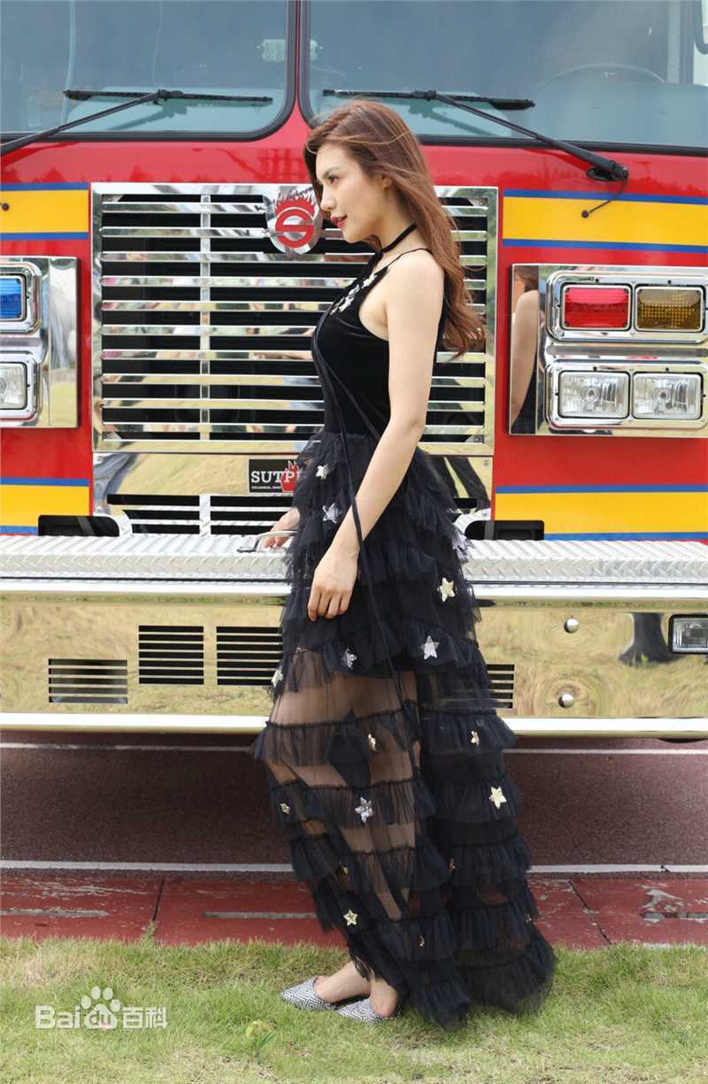 赵茜(Candice Zhao)在《特勤精英》开机仪式中的