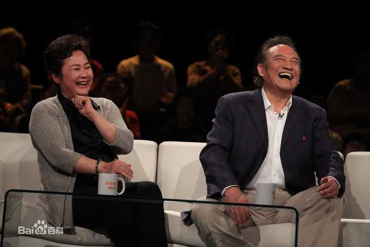 杨在葆及夫人座客北京电视台图片图集
