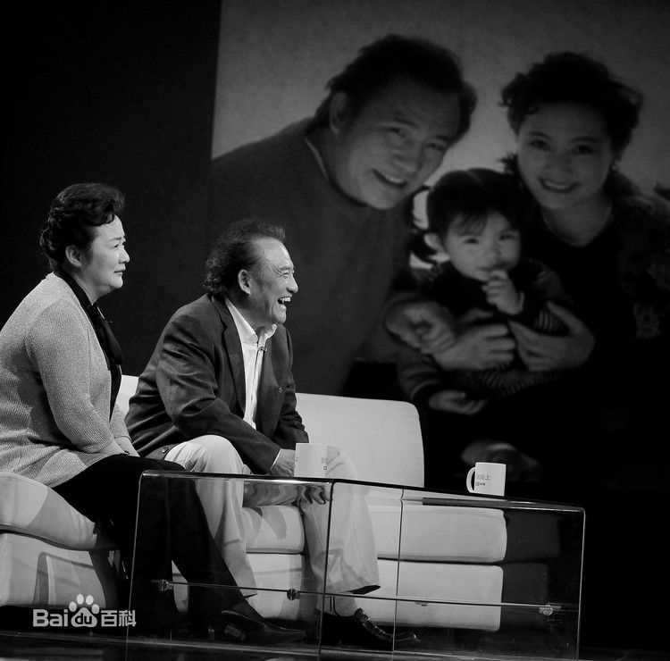 杨在葆及夫人座客北京电视台图片图集