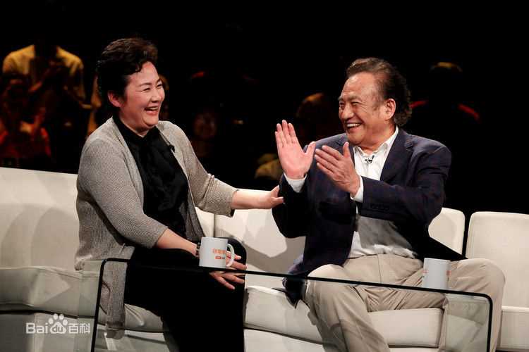 杨在葆及夫人座客北京电视台图片图集