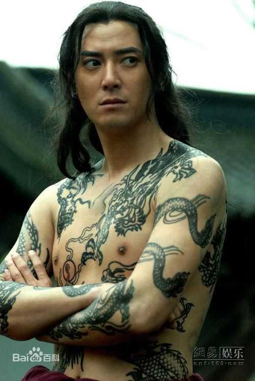 史进影视形象素颜照相册