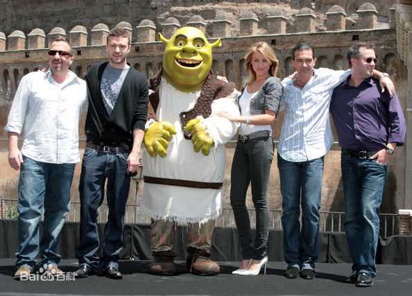 克里斯·米勒(Chris Miller)与史莱克3配音演员素颜照相册