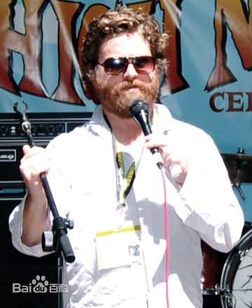 扎克·加利费安纳基斯(Zach Galifianakis)生活照素颜照相册