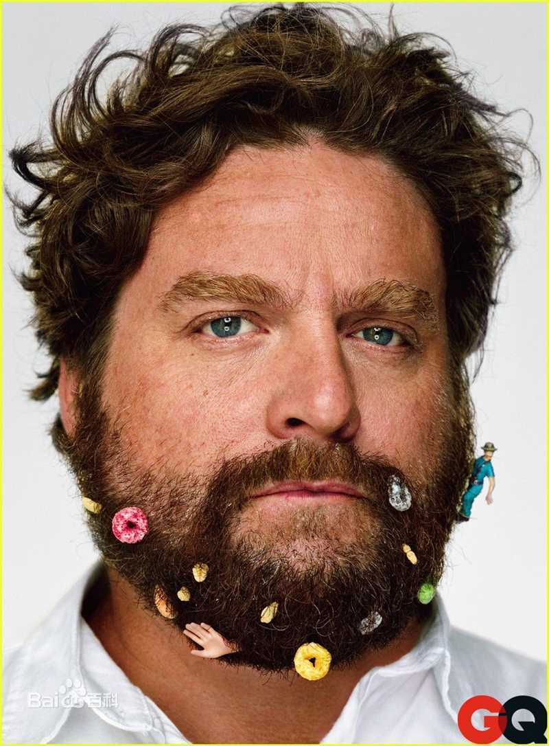 扎克·加利费安纳基斯(Zach Galifianakis)生活照素颜照相册