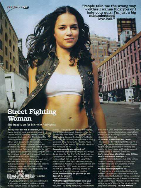 高清米歇尔·罗德里格兹(Michelle Rodriguez)精彩图册