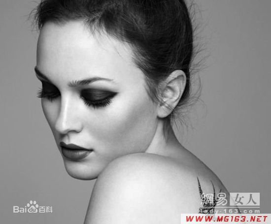 莉顿·梅斯特(Leighton Meester)壁纸前后照片