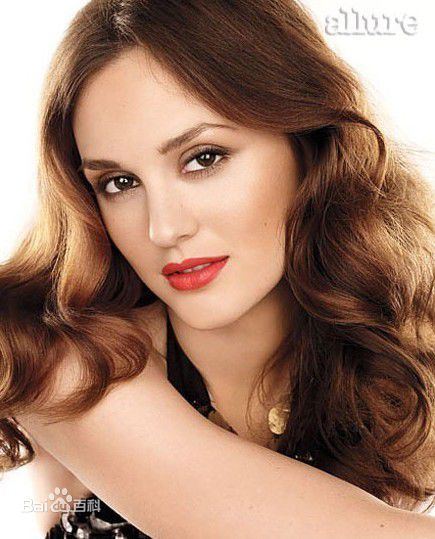 莉顿·梅斯特(Leighton Meester)壁纸前后照片