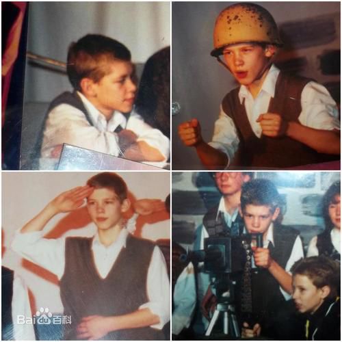 约瑟夫·摩根(Joseph Morgan)小时候的素颜照壁纸