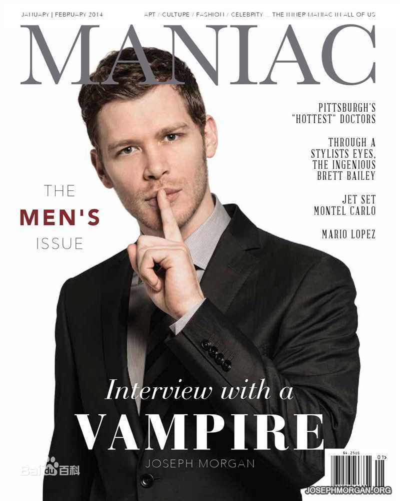 约瑟夫·摩根(Joseph Morgan)最新josephmorgan杂志图集