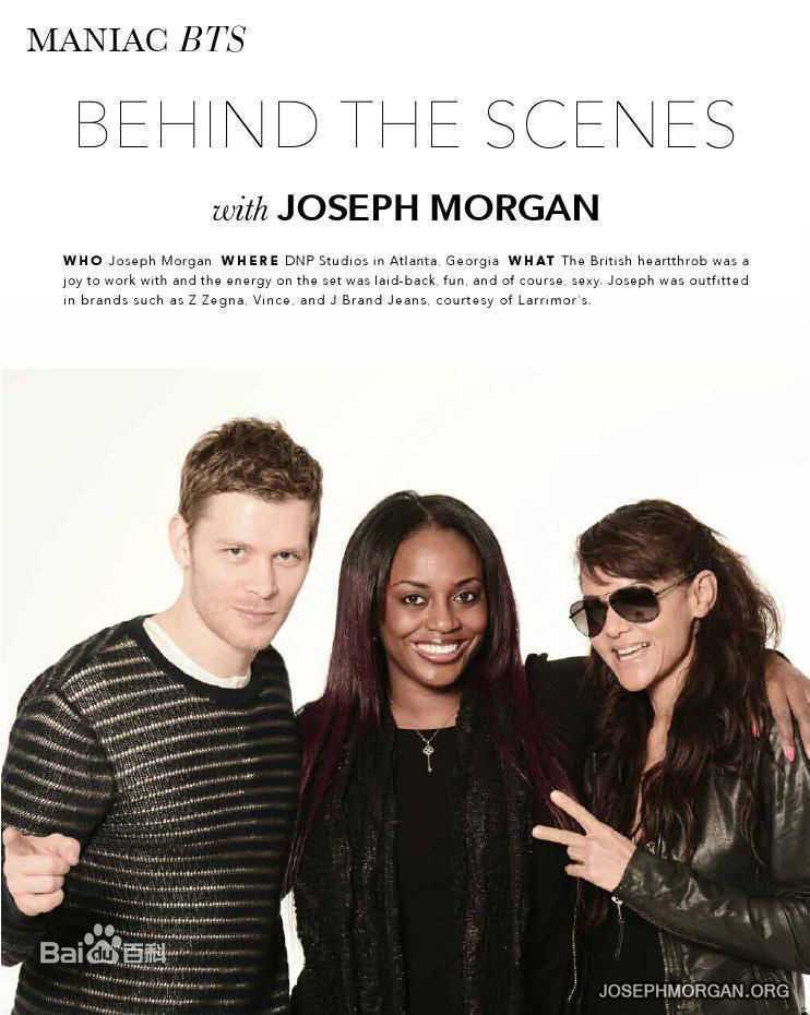 约瑟夫·摩根(Joseph Morgan)最新josephmorgan杂志图集