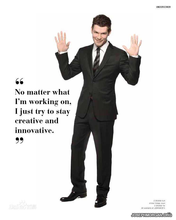 约瑟夫·摩根(Joseph Morgan)最新josephmorgan杂志图集