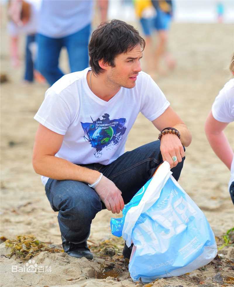 伊恩·萨默海尔德(Ian Joseph Somerhalder)ian @ Influence Affair素颜照相册