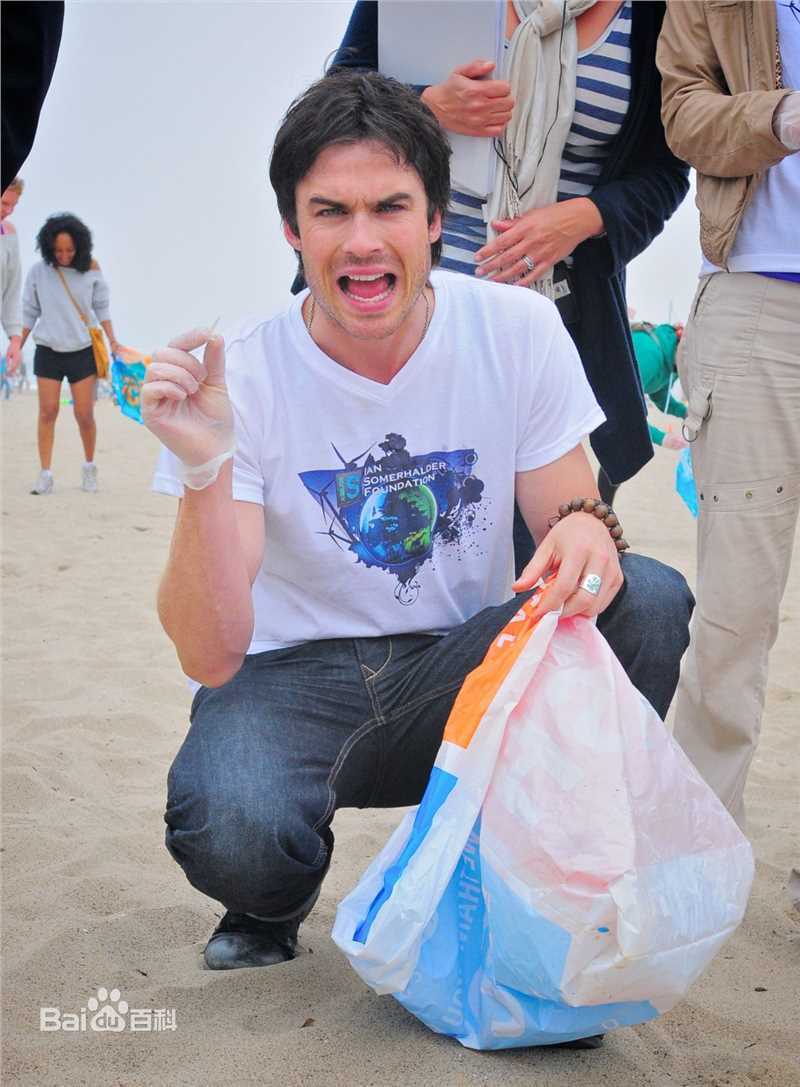 伊恩·萨默海尔德(Ian Joseph Somerhalder)ian @ Influence Affair素颜照相册