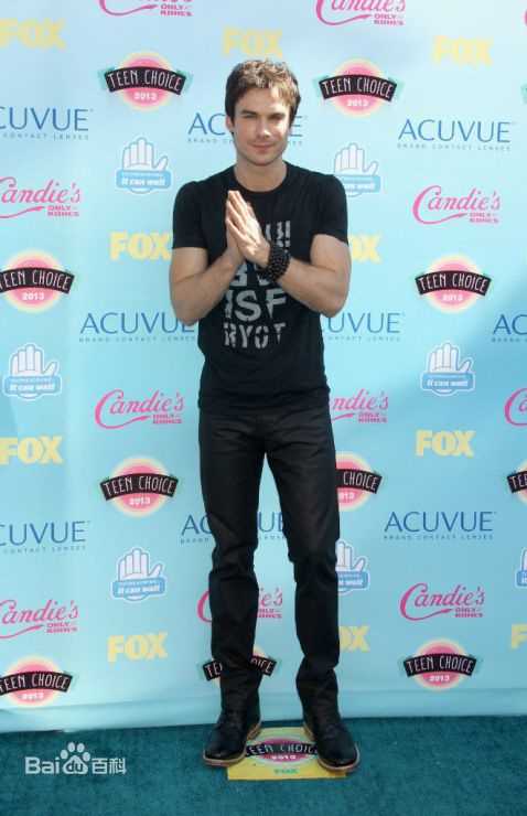 伊恩·萨默海尔德(Ian Joseph Somerhalder)ian@2013 TCA素颜照相册