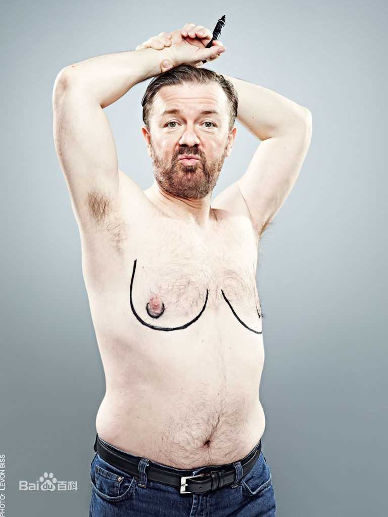 瑞奇·热维斯(Ricky Dene Gervais)前后照片