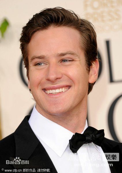 艾米·汉莫(Armie Hammer)前后照片