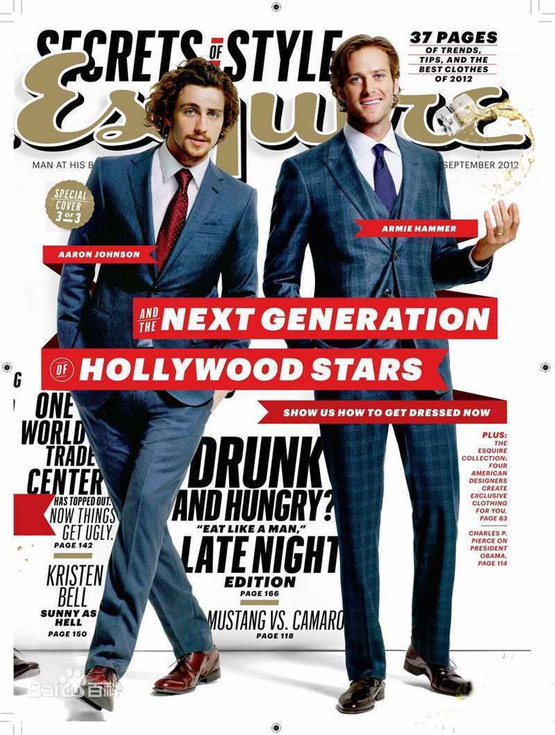 精选艾米·汉莫(Armie Hammer)精彩图册